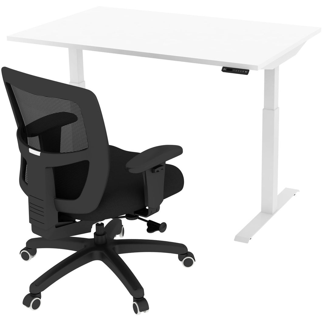 Sit-Stand Desk & Ergonomic Chair | Distance Learning Package